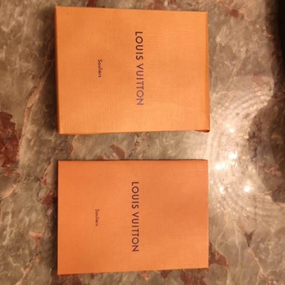 Authentic Louis Vuitton Logo Leather Boots - Picture 4 of 4